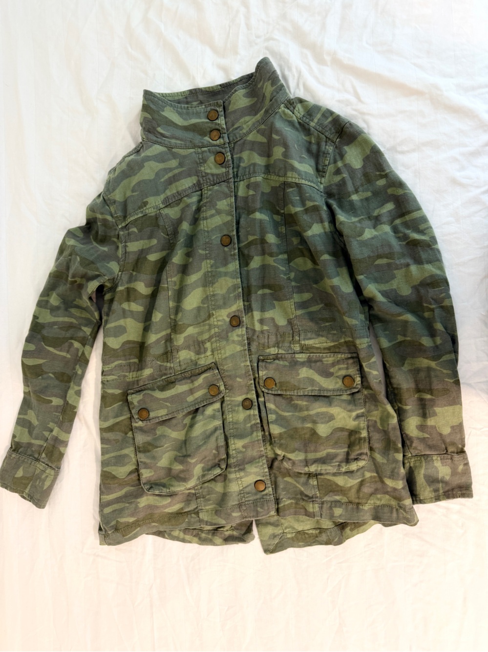 Caslon Nordstrom Camo Utility Jacket M